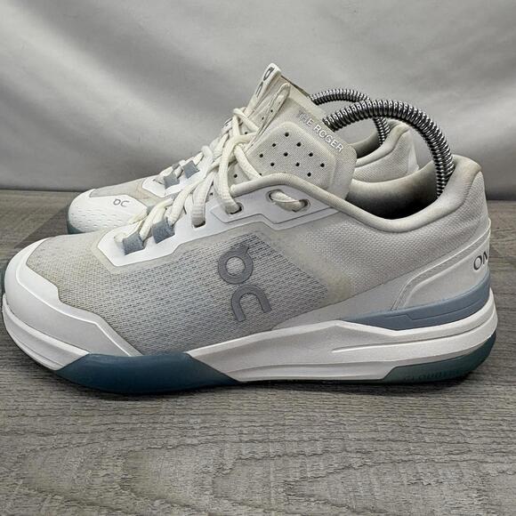 Shoes - Women’s On The Roger Pro 8.5 White Undyed Federer Tennis Pickleball Shoes
